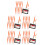 50St Multi-Functionele Lanyards Voor Sleutels Id Met Metaalclip 4
