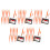 50St Multi-Functionele Lanyards Voor Sleutels Id Met Metaalclip 5