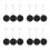 12 Pcs Anti-Theft Retractable Cable Lock For TV Remote Security Tether 9