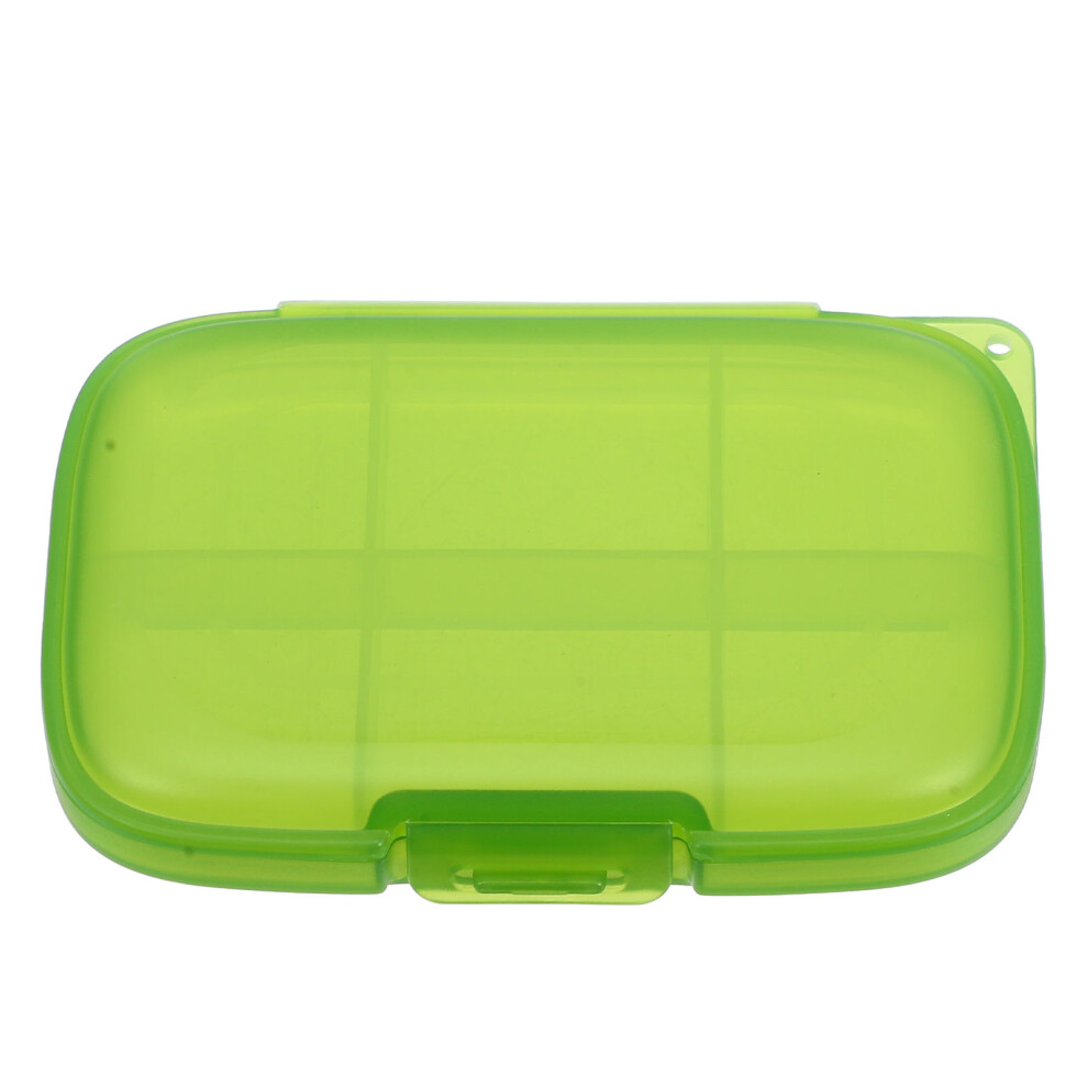 Villcase 3Pcs Portable Plastic Travel Medicine Organizer Box For Daily Use