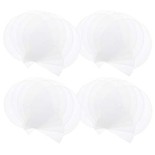 150 Pcs Plastic Cd Case Transparent Dvd Storage Holder 1