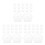 150 Pcs Plastic Cd Case Transparent Dvd Storage Holder 6