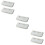 6 Pcs Foldable Hanging Shoe Rack Wall Mounted Organizer For Home 9