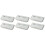 6 Pcs Foldable Hanging Shoe Rack Wall Mounted Organizer For Home 4