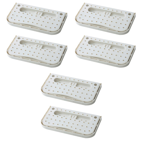 6 Pcs Foldable Hanging Shoe Rack Wall Mounted Organizer For Home 2