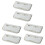 6 Pcs Foldable Hanging Shoe Rack Wall Mounted Organizer For Home 2