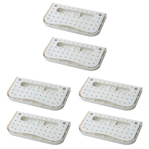 6 Pcs Foldable Hanging Shoe Rack Wall Mounted Organizer For Home 1