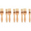 8 Pcs Baking Brush Set With Wood Handle For Cooking And Bbq 6