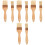 8 Pcs Baking Brush Set With Wood Handle For Cooking And Bbq 5