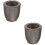 2Pcs Graphite Ingot Mold For Brass And Copper Casting 8