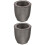 2Pcs Graphite Ingot Mold For Brass And Copper Casting 7