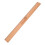 2Pcs Khaki Wooden Tailor Ruler Dual-Scale Sewing and Teaching Tool 1