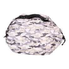 (Yellow Camouflage) High Capacity Waterproof Travel Storage Bag Gray Camouflage