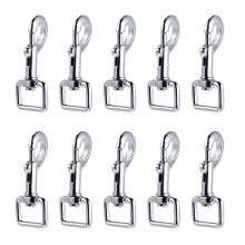 20 Pcs Rotating Snaps Hook Clips Key Holder Pet Collar Traction Rope