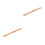 2Pcs Khaki Wooden Tailor Ruler Dual-Scale Sewing and Teaching Tool 9