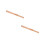 2Pcs Khaki Wooden Tailor Ruler Dual-Scale Sewing and Teaching Tool 5