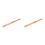 2Pcs Khaki Wooden Tailor Ruler Dual-Scale Sewing and Teaching Tool 7