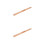 2Pcs Khaki Wooden Tailor Ruler Dual-Scale Sewing and Teaching Tool 8