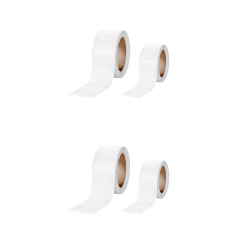 Étiquettes Adhésives Rondes Transparentes Usage Maison 2