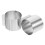 6Pcs Adjustable Stainless Steel Mousse Cake Mold Round Cutter Silver 1