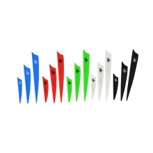 Shield Rubber Feather 50 Pcs Archery Fletching 2In 3In 4In Green For All Arrow Types DIY Feathers