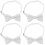 4Pcs Kids Adjustable Pre-Tied Accessory 7