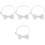 4Pcs Kids Adjustable Pre-Tied Accessory 5