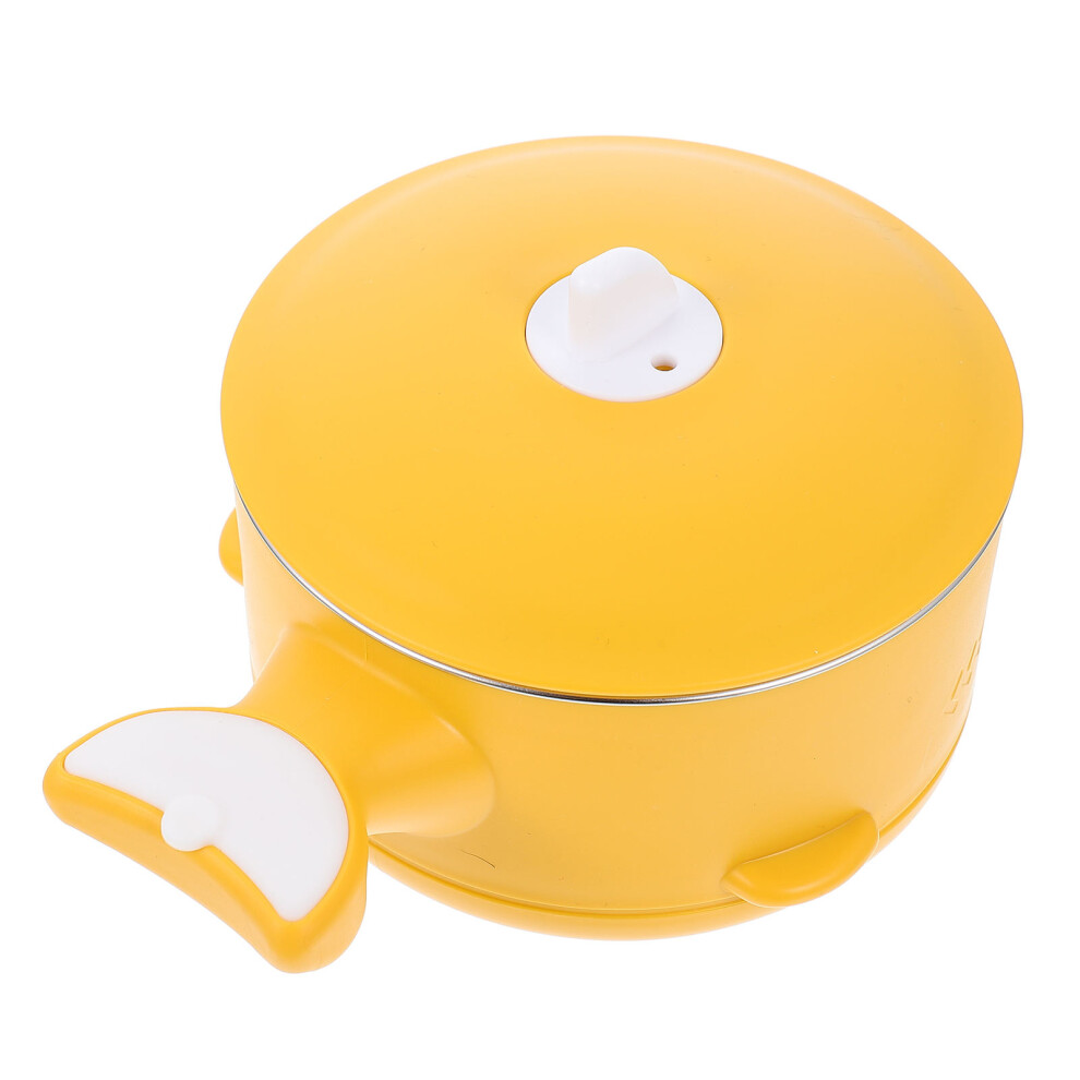 2Pcs Stainless Steel Kids Thermal Insulation Food Bowl Aboofan