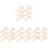 24 Pcs Wooden Rustic Decorations Handheld Small Crosses 4