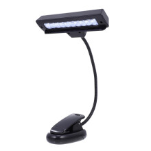 Rechargeable Music Stand Light LED Eye Protection Clip-On Reading Lamp Touch Control