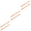 6 Pcs Wood Handle Replacement Parts For Axes 5