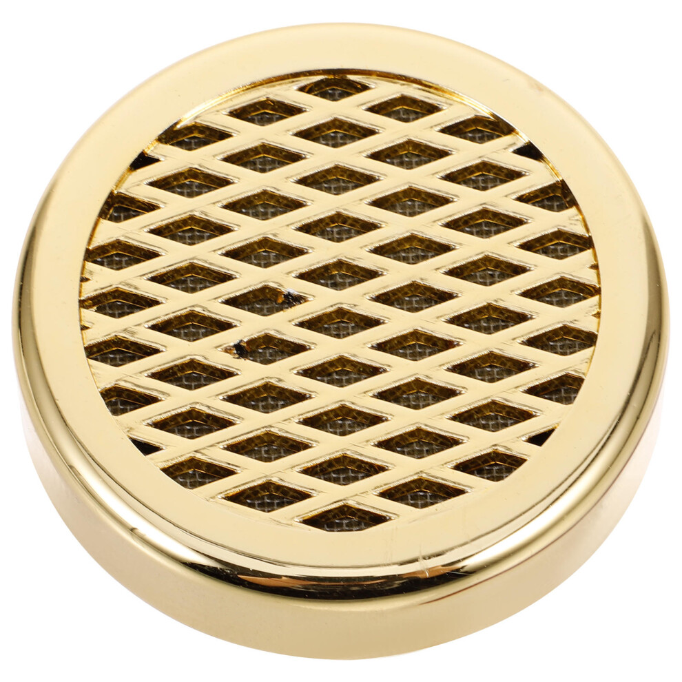 Solustre Golden 4Pcs Cigar Humidor Humidify Boxes With Abs Sponge For Freshness