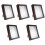 5Pcs Shadow Box Frame For Dried Flowers And Specimens Display 5