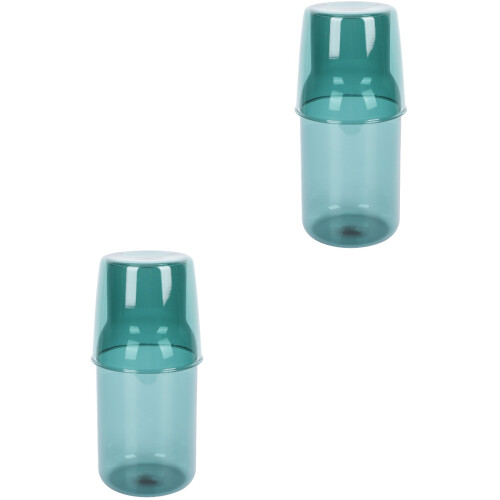 2 Sets Glass Cup Water Kettle Bottle Cup Creative Drinking Supply 2