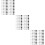 3 Count Sew On Snap Button For Clothes Buttons Clothing Fasteners Kit 9