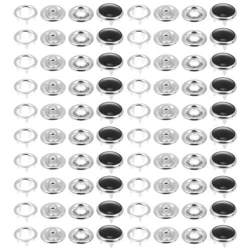 3 Count Sew On Snap Button For Clothes Buttons Clothing Fasteners Kit