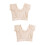 2 Count Sweatproof Underarm Pads Hyperhidrosis Treatment Armpits 7