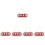 5Pcs Double-Sided Wood Open Closed Door Sign 7