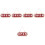 5Pcs Double-Sided Wood Open Closed Door Sign 6