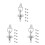3 Sets Coat Buckle Locking Fasteners For Poncho Wind Coat Replacement 6