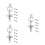 3 Sets Coat Buckle Locking Fasteners For Poncho Wind Coat Replacement 7