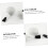 Camera Cleaning Accessory 8-Piece Air-Compressed Dust Brushes For Lenses And Keyboards - Electronics Compatible, Durable 5