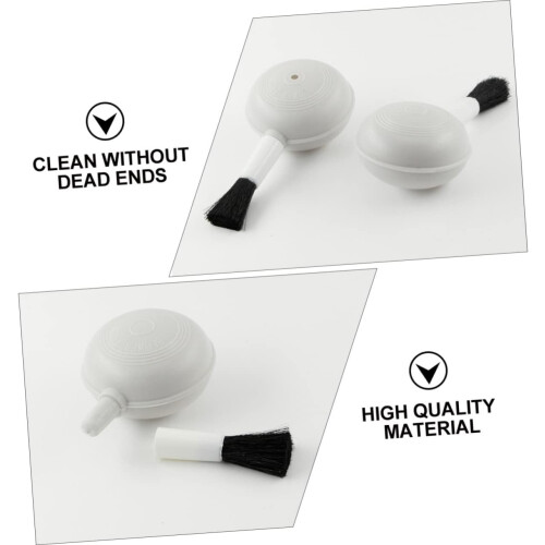 Camera Cleaning Accessory 8-Piece Air-Compressed Dust Brushes For Lenses And Keyboards - Electronics Compatible, Durable 2
