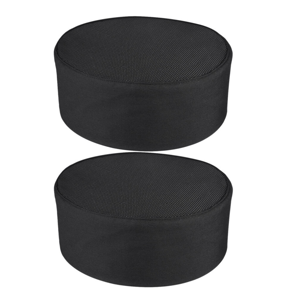 2 Chefs Hat Adjustable Cooking Cap Uniform Breathable Caps 013798264189