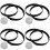 8 Pcs Reusable Garden Path Paving Crescent Molds Brick Stone Tool 10