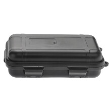3Pcs Black S Size Waterproof Shockproof Airtight Plastic Storage Box