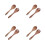 4 Sets Wood Salad Servers For Salad Pasta Dessert Non Scratch 4