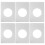 5 Plates For Interior Doors Back Reinforcement Holder 9