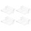 12 Pcs 8mm Aquarium Tank Plastic Clips Glass Cover Holders 2