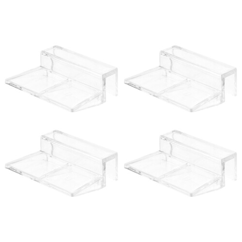 12 Pcs 8mm Aquarium Tank Plastic Clips Glass Cover Holders 1
